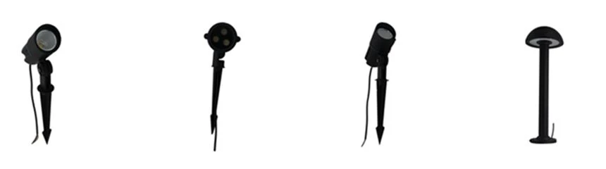 ip65 garden spike lights green
